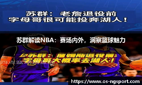 苏群解读NBA：赛场内外，洞察篮球魅力