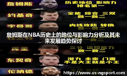 詹姆斯在NBA历史上的地位与影响力分析及其未来发展趋势探讨