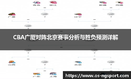 CBA广厦对阵北京赛事分析与胜负预测详解